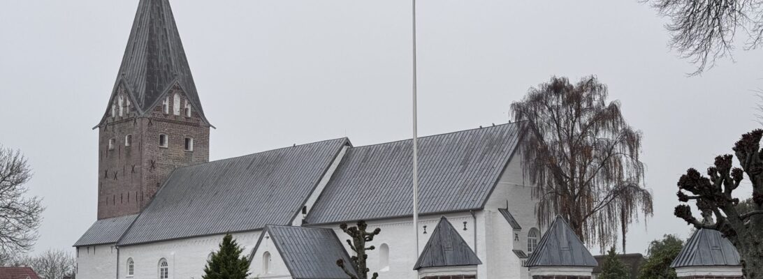 Møgeltønder kirke i november